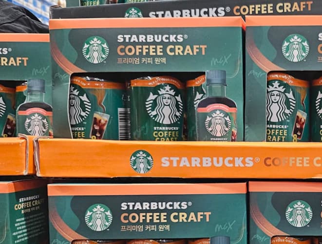 STARBUCKS 커피크래프트캐러멜향 260ML X 3