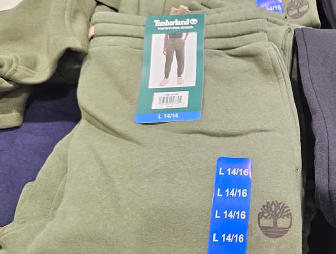 TIMBERLAND 키즈 조거 팬츠 S,M,L,XL US SIZE